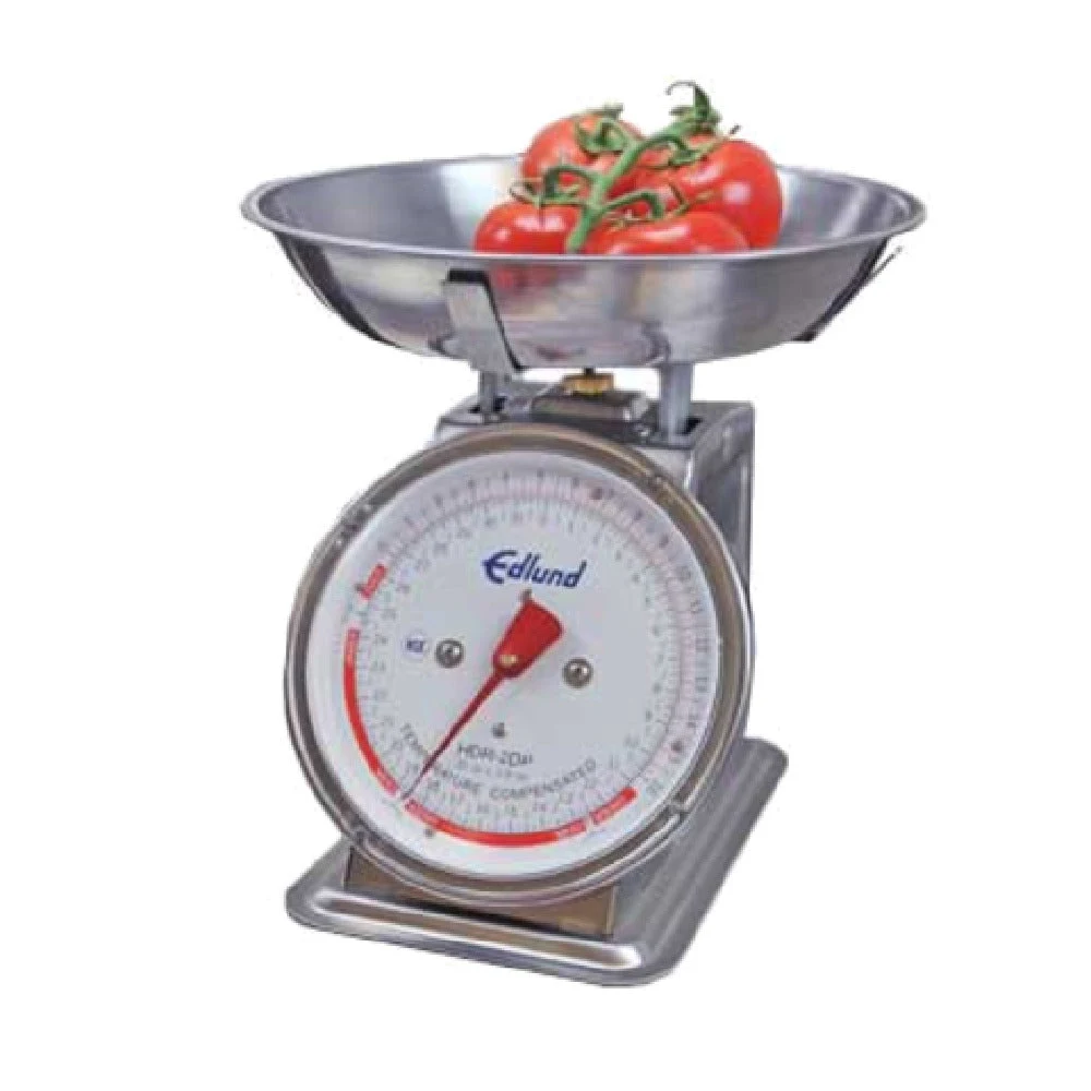 Edlund HDR-2DP-B 32 Oz Dial Type Scale Portion Stainless Steel Top Loading with Air Dashpot