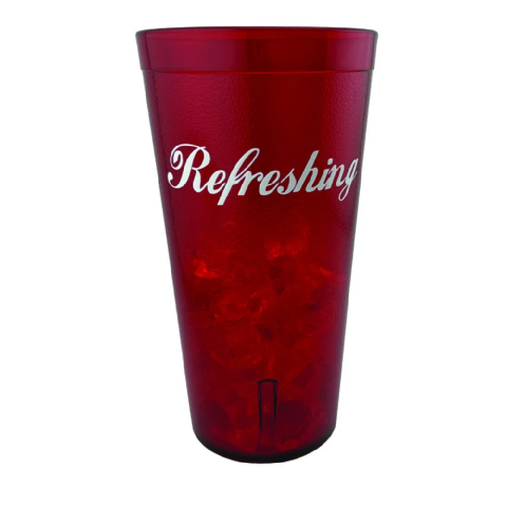 Buccaneer Container Corp 522010-REFRESH (Buccaneer) Pebble Tumblers 20 Oz. Ruby