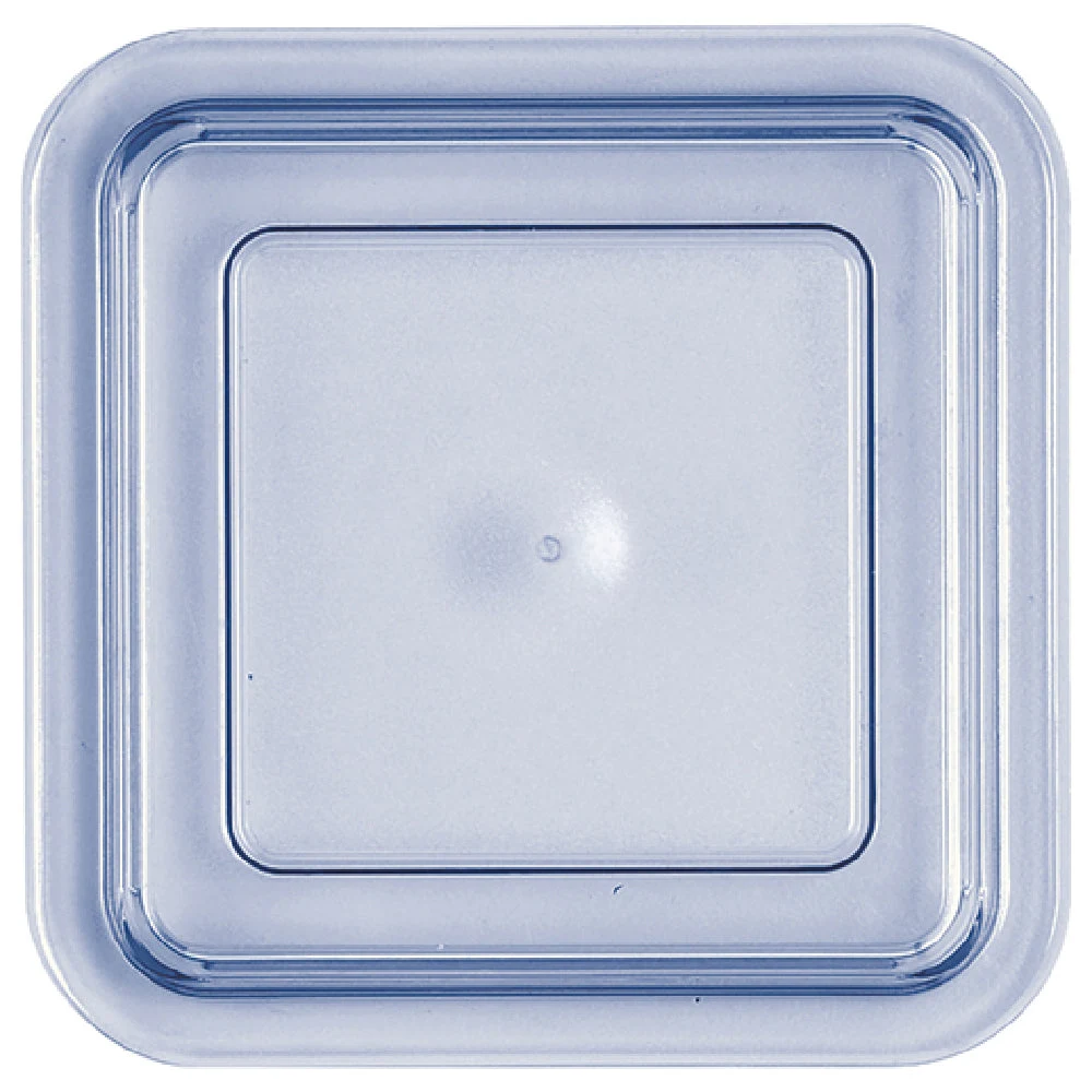 BauscherHepp 598403-021020 4-9/10 Inch Square Cover Plastic Stackable Blue