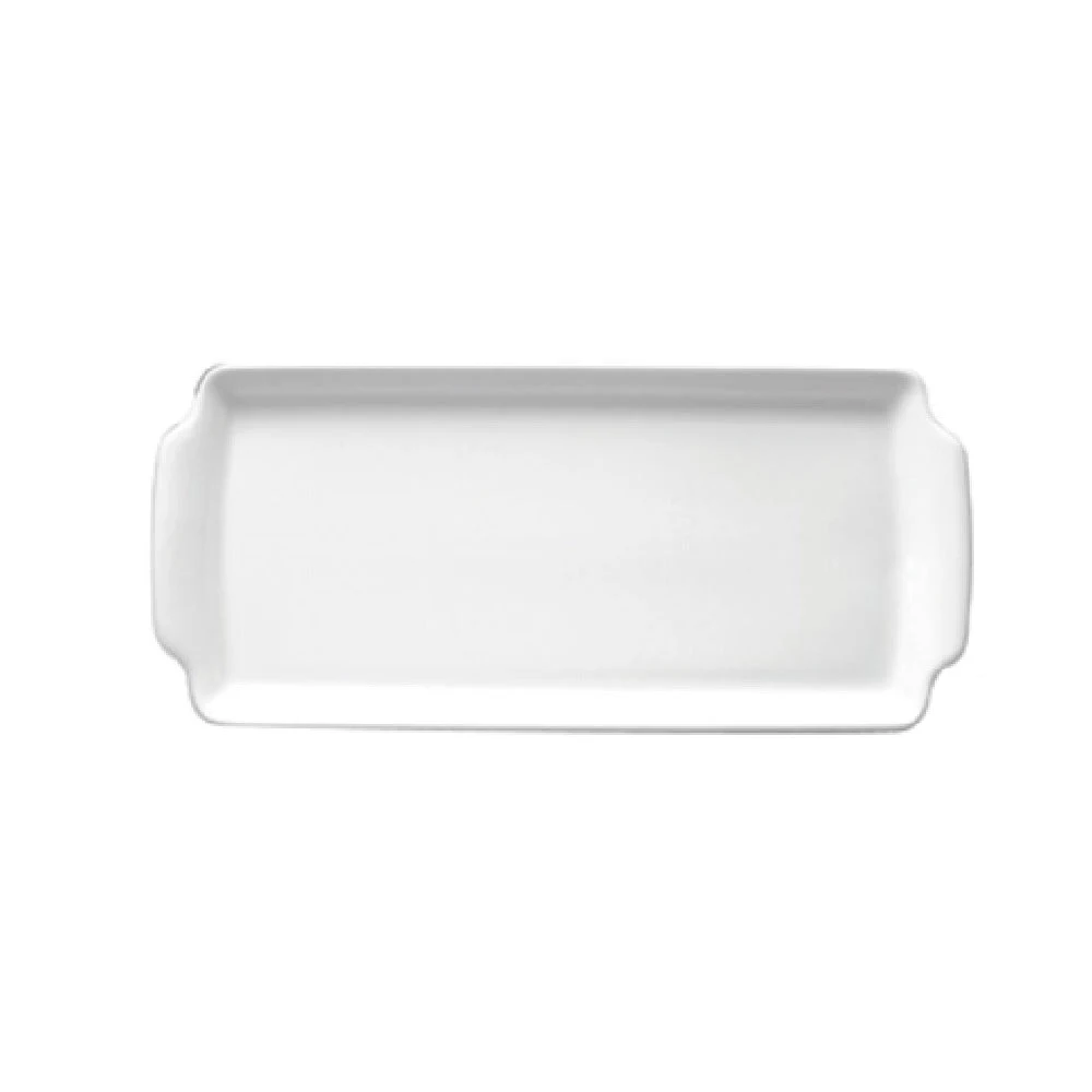 1880 Hospitality F8000000382 13-3/4 Inch handled Tray scratch resistant porcelain