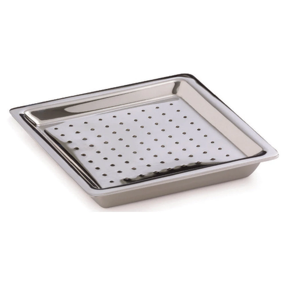 Steelite DWDRIP5QSETSS 5.0 Inch Drip Tray Buffet Accessories Stainless Steel