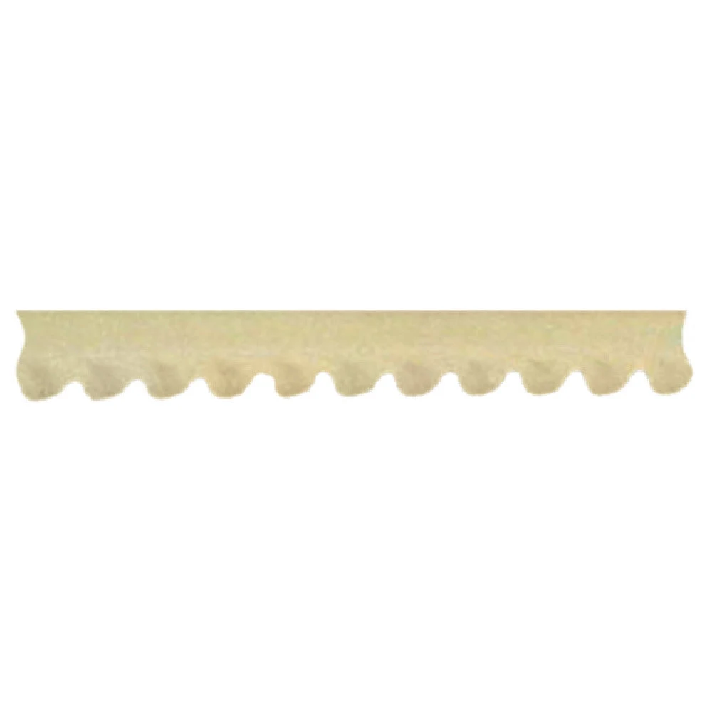 Arcobaleno Pasta Equipment AEX130 and AEX130M#50 8.5mm Mafalde Extruder Die Bronze