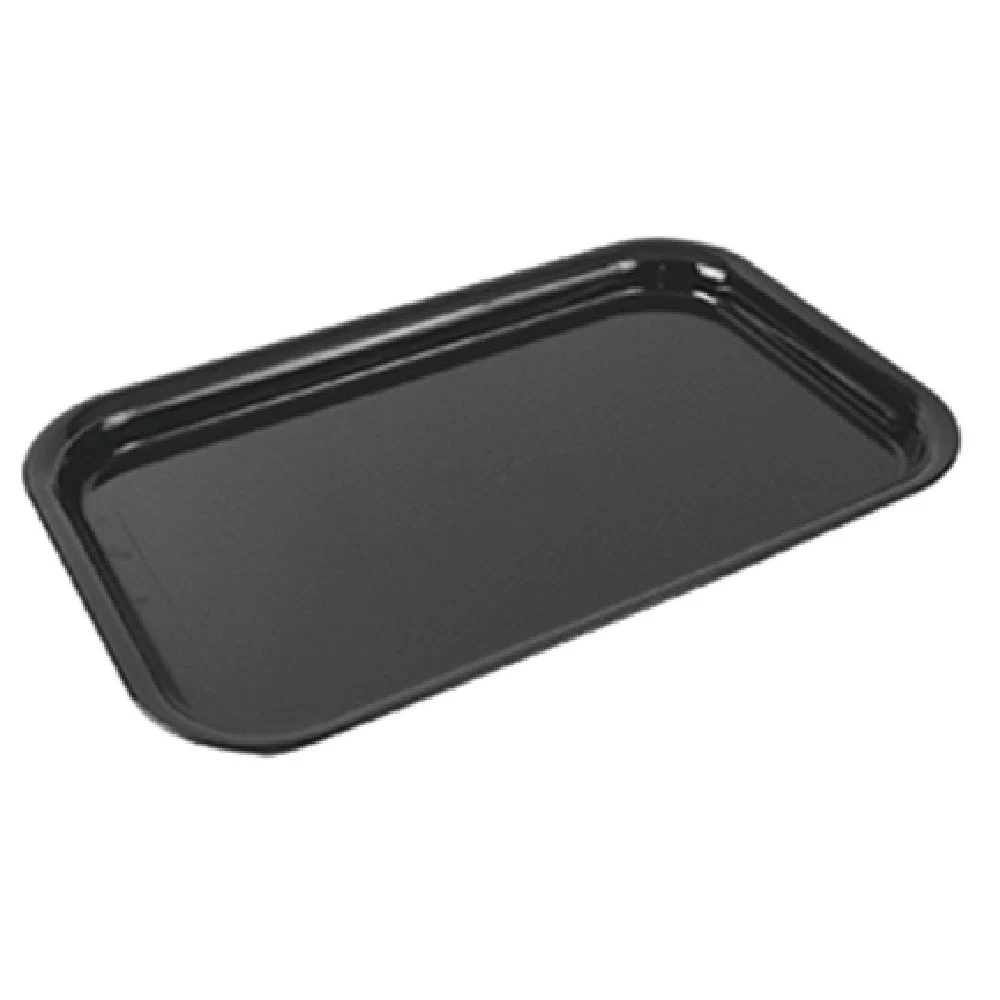 BauscherHepp TB601 13-3/4 Inch Rectangular Essential Tray Dishwasher Safe Black SAN