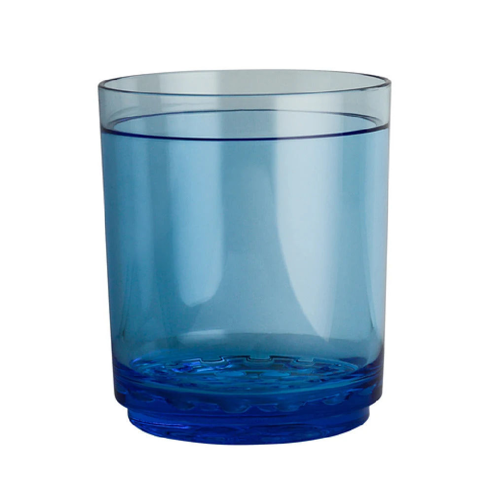 Steelite 7032DR004 12.0 Oz Tumbler Blue Diamond Plastic with Smooth Finish