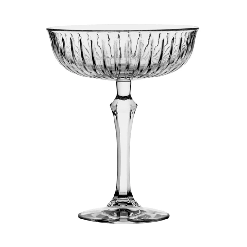 Steelite P440320 8.5 Oz Coupe Glass Soda Lime with Clear Finish