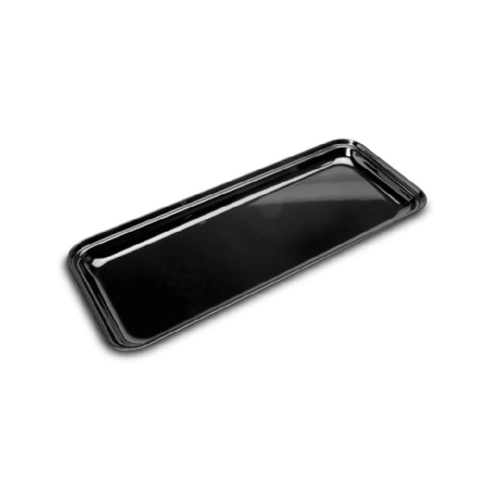 Steelite DFTRC15610 15 Inch Tray Black Melamine Display Tray 6 Packs