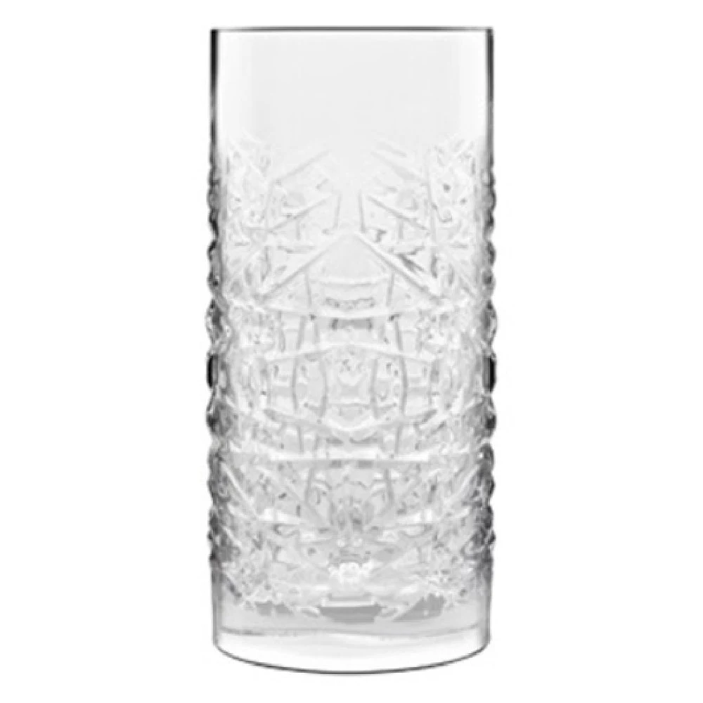 BauscherHepp 12420/01 16.25 Oz Textures Hi-Ball Glass Lead Free Crystal
