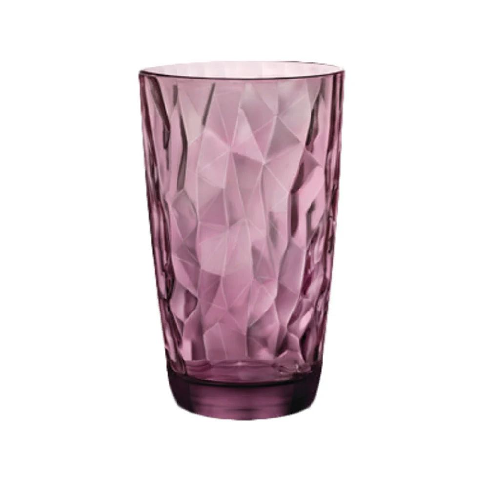 Steelite 4990Q788 15.75 Oz Cooler Glass Diamond Soda Lime 6 Packs