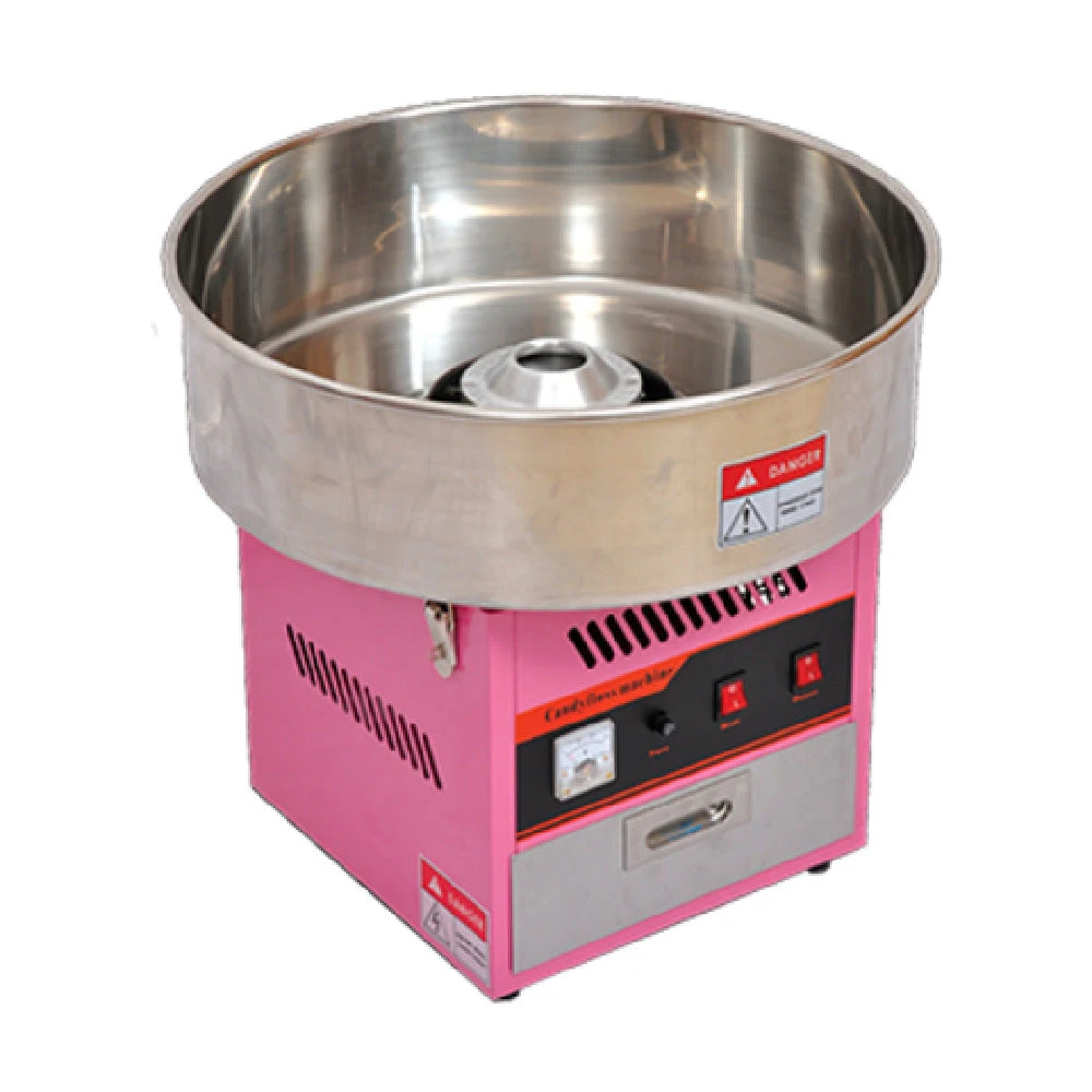 Omcan 41337 28 Inch Cotton Candy Machine Countertop Stainless Steel with Drawer