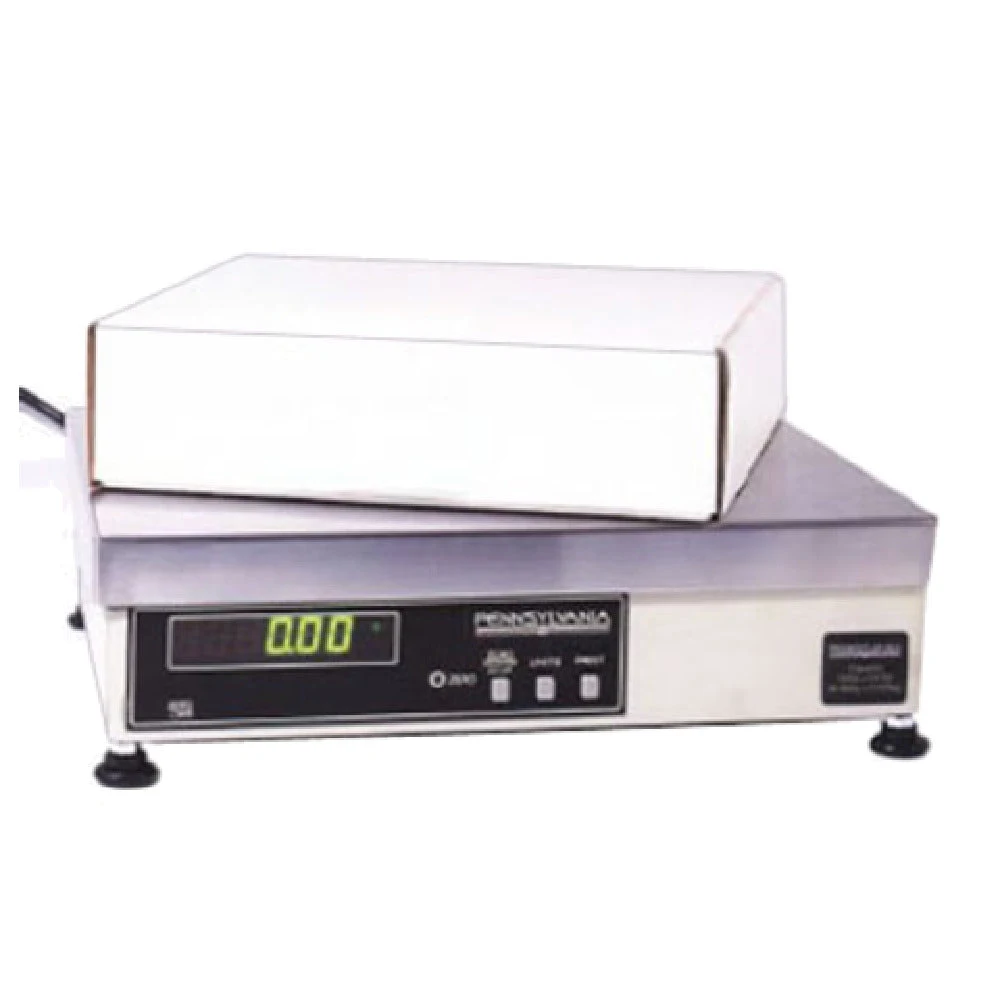 Penn Scale 7300-HR 12 Inch Bench Weighing Scale with 200 Lb Capacity Stainless Steel