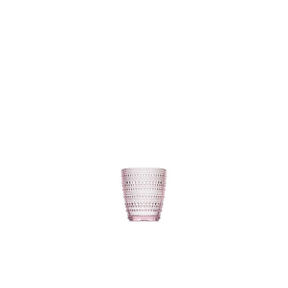 Hospitality Brands FG347010-016 10 oz Old Fashioned Glass Premium Pink 16 Cases