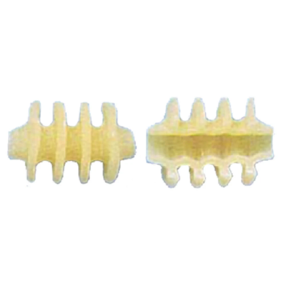 Arcobaleno Pasta Equipment AMFE50#263 22mm Die Radiatori with Ridges Bronze