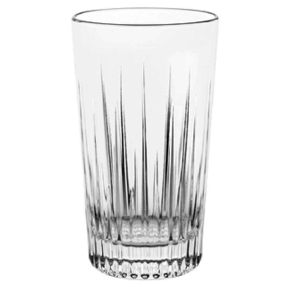 BauscherHepp 68631 9-1/2 Oz Long Drink Tumbler Glass Stackable Dishwasher Safe