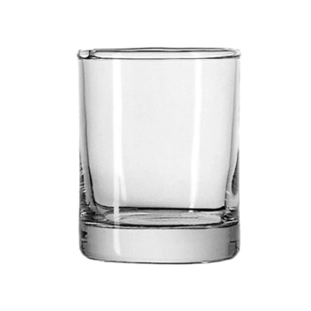 Anchor Hocking 2283Q 3 Oz Clear Whiskey Taster Glass 2-1/8 Inch Diameter