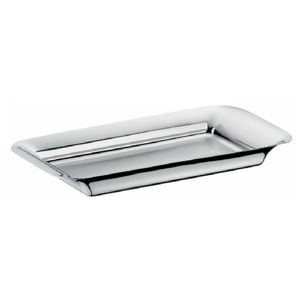 BauscherHepp 55.0115.6040 4-1/4 Inch Serving Tray with Rectangular Design Stainless Steel