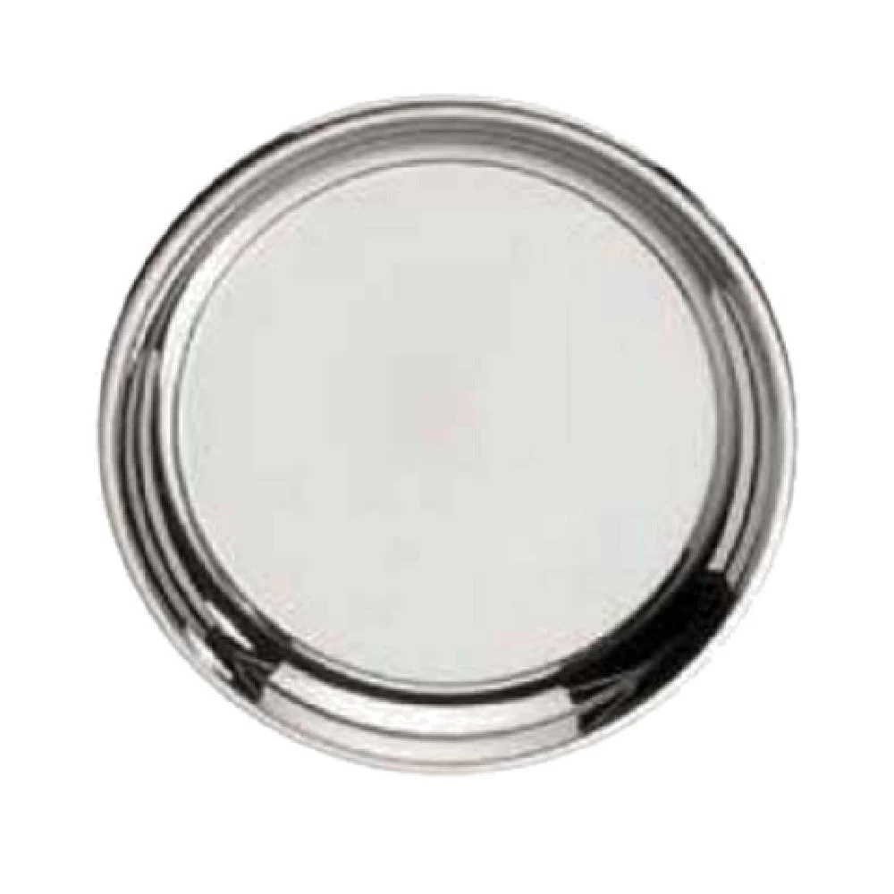 BauscherHepp 13.3037.3000 12-7/8 Inch Diameter Serving Tray Stainless Steel Silver Plated