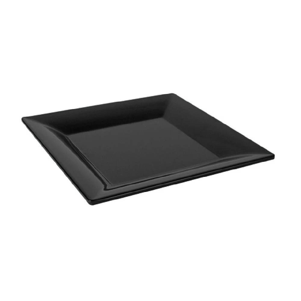 BauscherHepp TB1971 3-3/8 Oz Square Serving Tray Melamine Black
