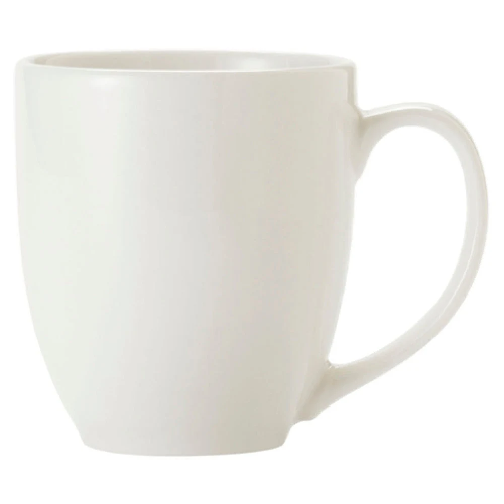 Libbey 840-901-914 14 Oz. Euro Mug Round Bright White Porcelain - 36 Packs
