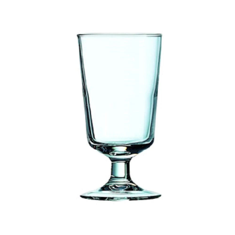 Arc Cardinal 71092 8 Oz Hi Ball Glass Soda Lime with Arcoroc Excalibur Design
