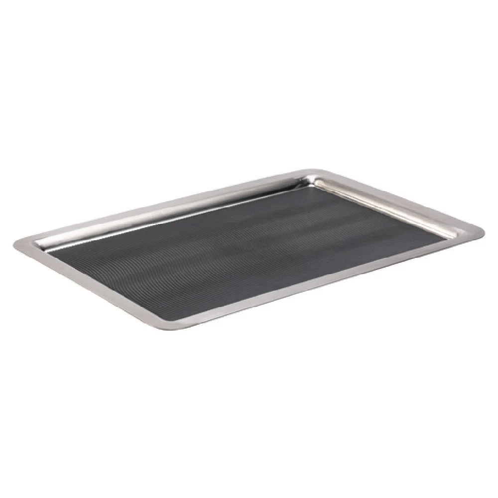 Service Ideas TRRT2014SR 20-1/2 Inch Tray Rectangular with Silicone Insert