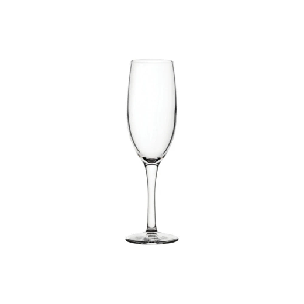 Steelite P440166 6.0 Oz Flute Glass Tempered with Soda Lime 12 Packs