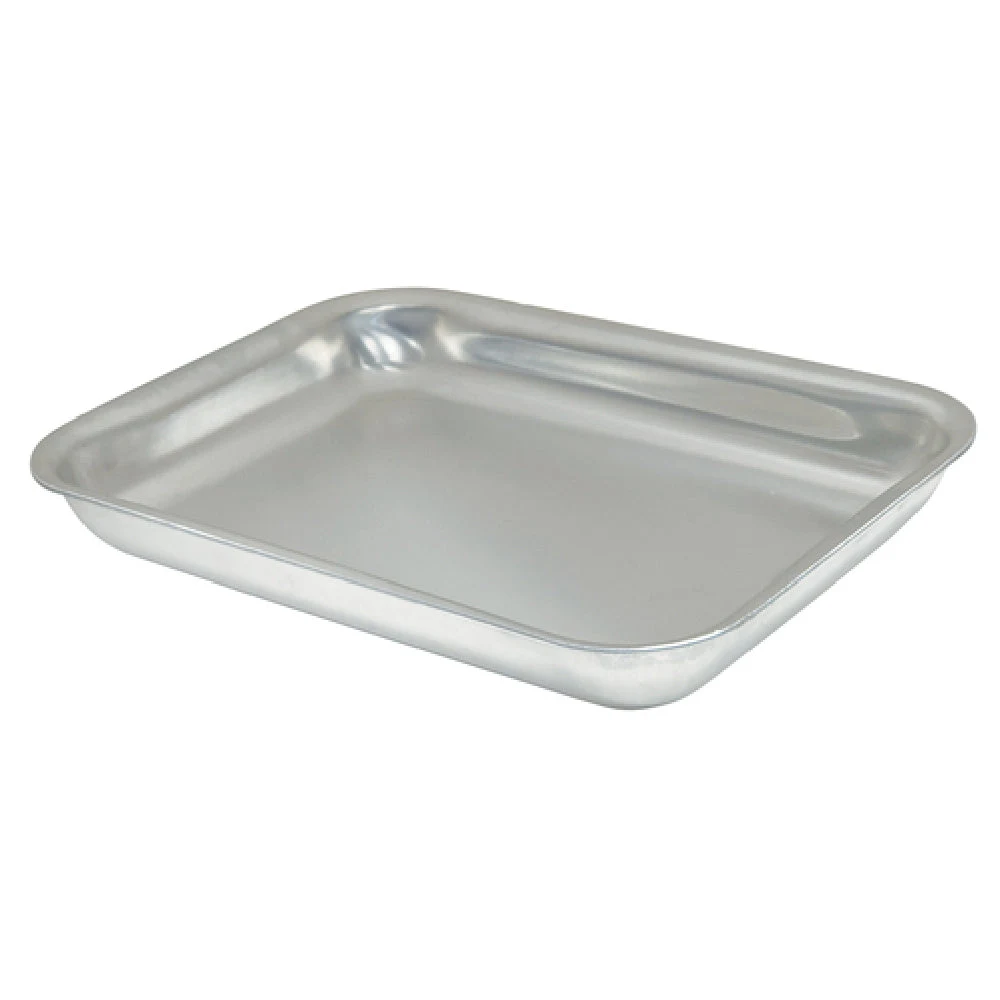 Winco ACVP-0608 8 Inch Width Open Bead Serving Tray Aluminum