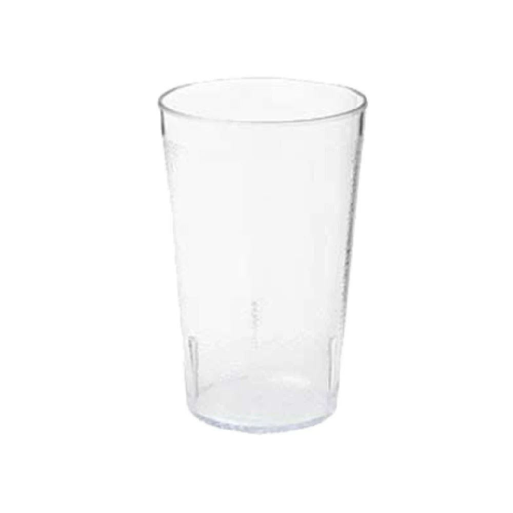GET Enterprises 6695-1-CL Tumbler 9-1/2 Oz BPA Free Textured Clear 6 Dozen Cases