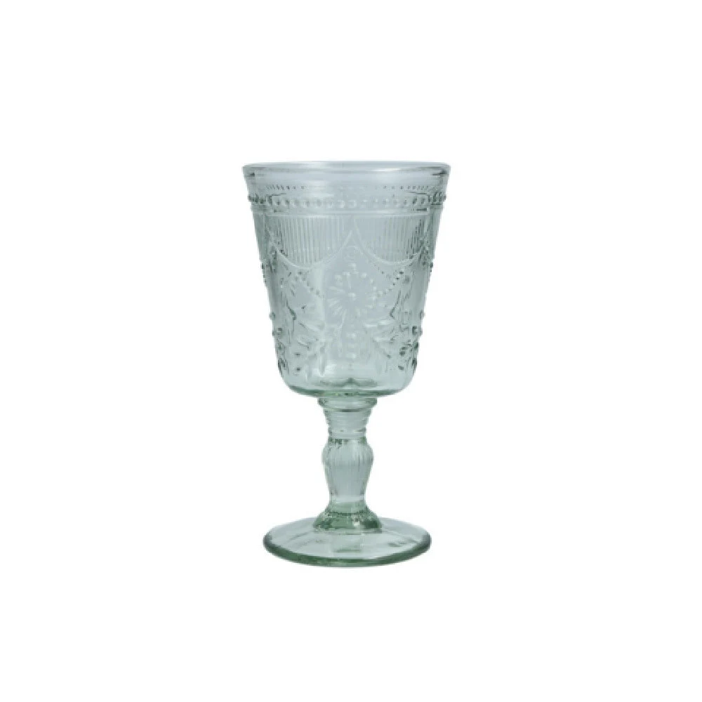 Fortessa RRPG.DEBUSG.03 10 Oz Bone China Goblet Sage Green for Beverage Service