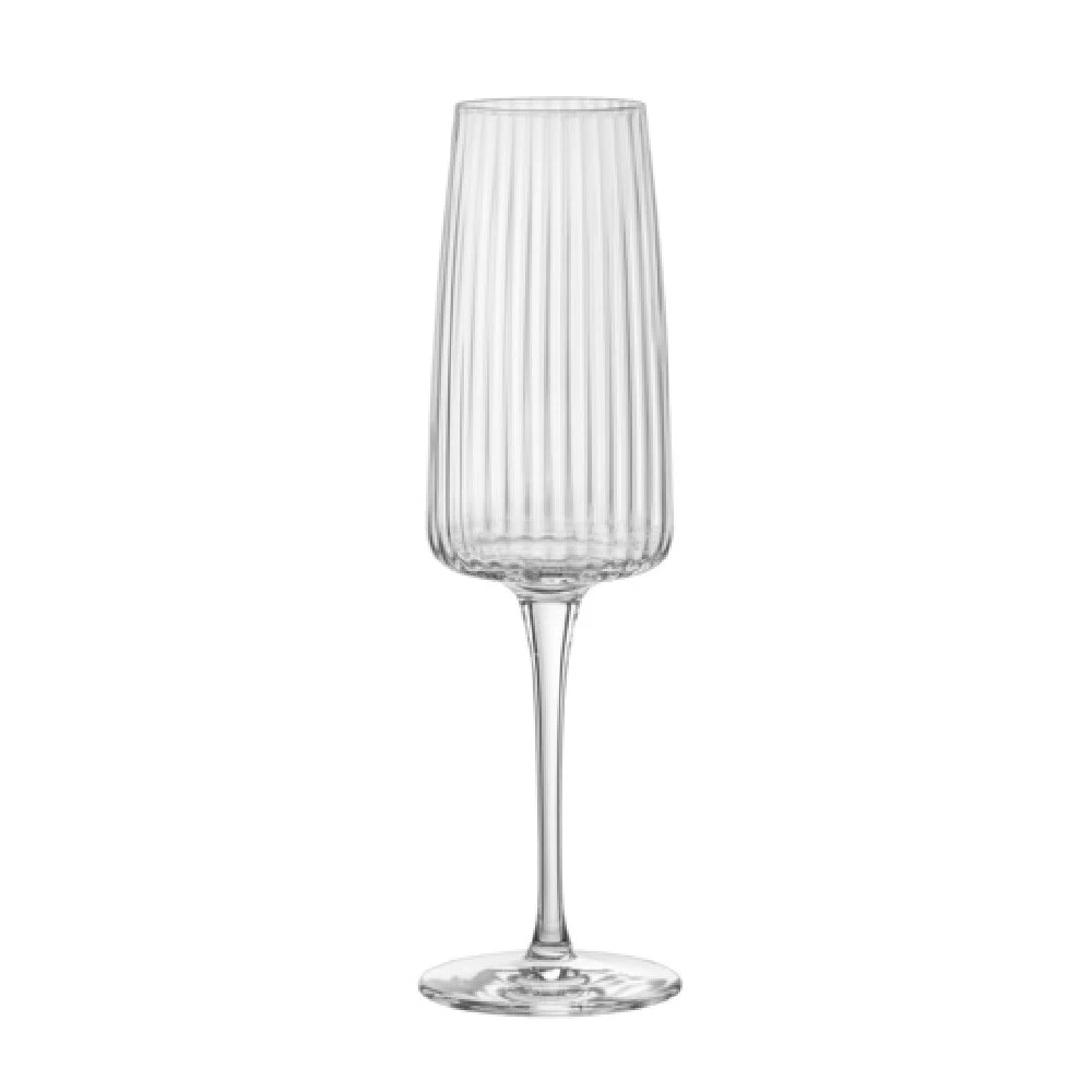 Steelite 49910Q744 8.5 Oz Flute with Soda Lime Glass - 2 Dozen Packs