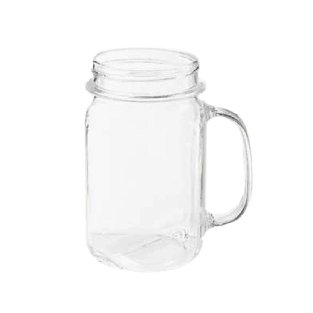 GET Enterprises MAS-3-CL 16 Oz Mason Jar Clear Polycarbonate with Lid