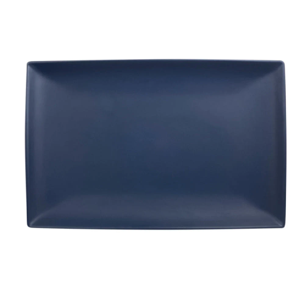 Thunder Group 47128SB 12 Inch Rectangular Tray Break-Resistant Melamine Blue