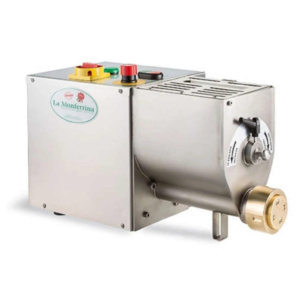 Alfa DOLLY 3 Lbs Countertop Pasta Extruder Adjustable Automatic Cutting Motor Stainless Steel