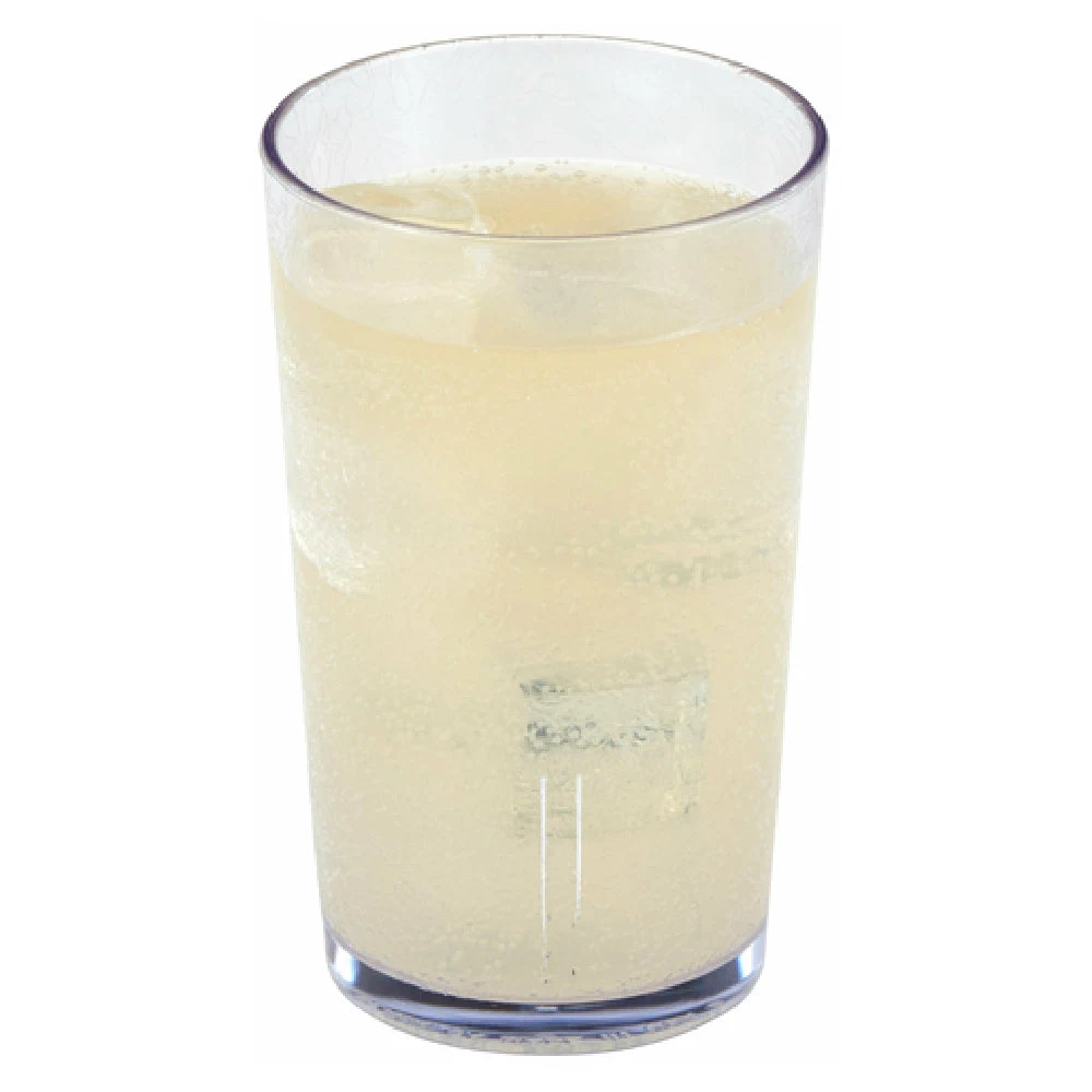 Cambro D12152 12 Oz Clear Crackled Tumbler Plastic with Lightweight Design
