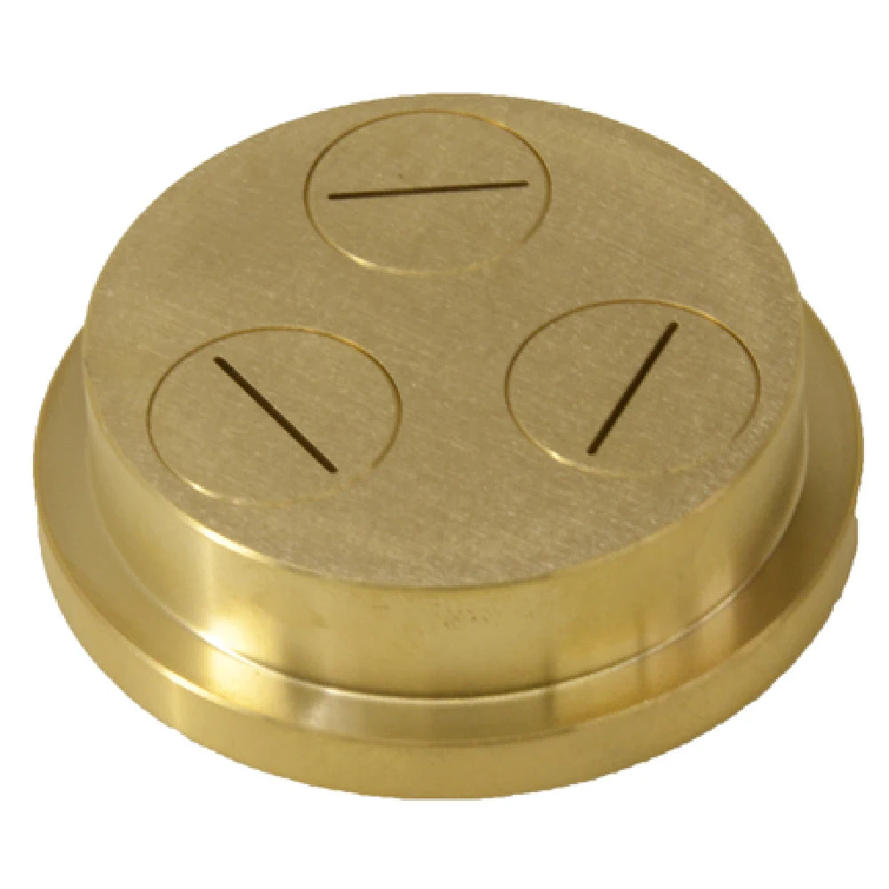 Omcan 13343 17mm Pappardelle Pasta Die Brass for Medium-Volume Production