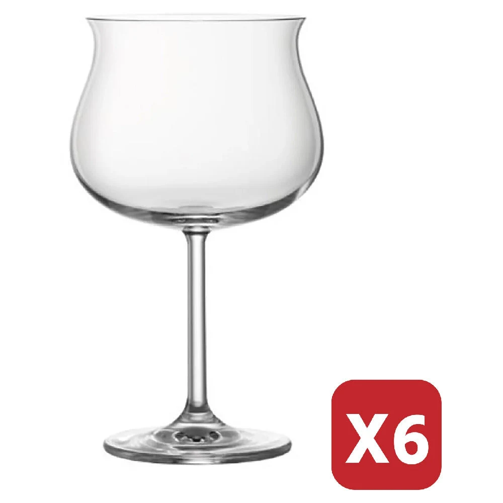 Anchor Hocking 4LS12TL20 19 Oz Tulip Glass Clear Rims Case of 24