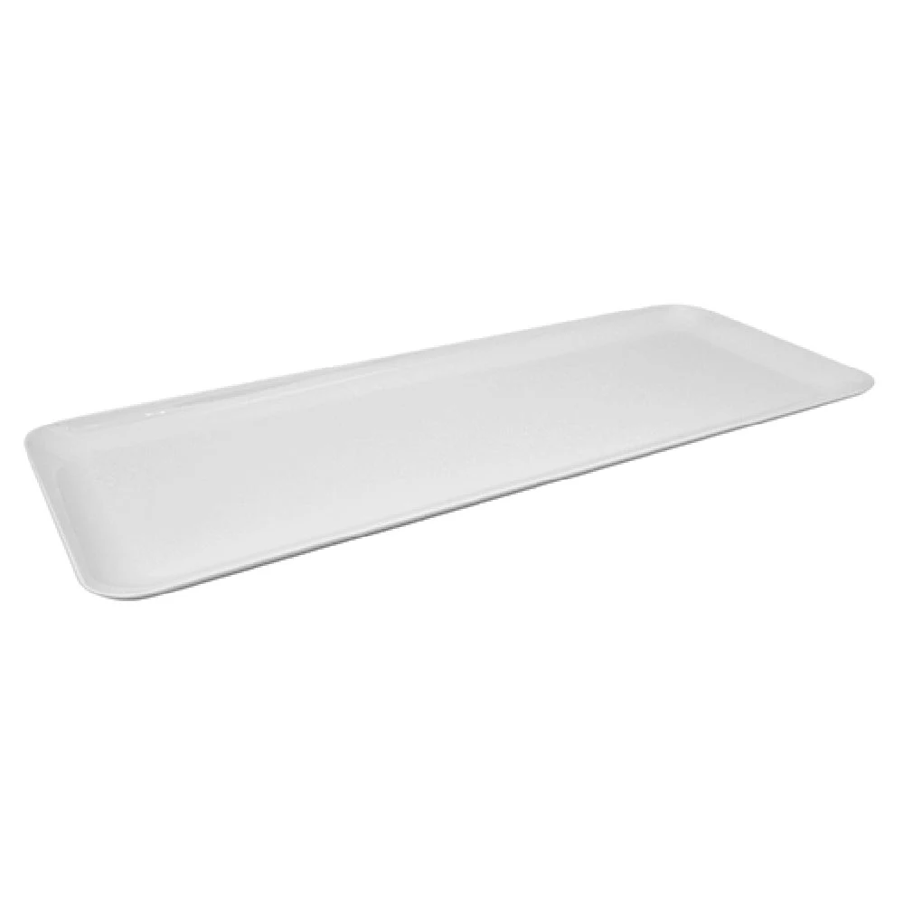 BauscherHepp T220 23 Inch Rectangular Serving Tray White SAN