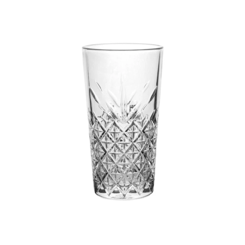 Steelite P520045 12 Oz Stackable Hiball Glass with Fully Tempered Soda Lime