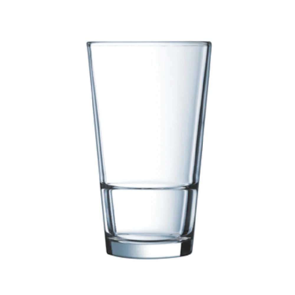 Arc Cardinal H3008 21 Oz Soda Lime Glass Cooler Case with Stemless Design
