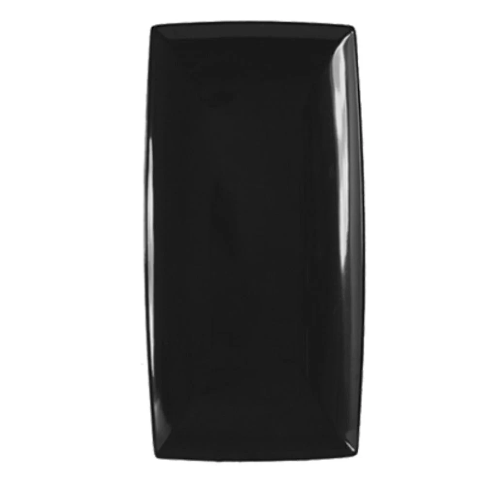 Thunder Group 49136BK 13 Inch Tray Break-resistant Dishwasher Safe Black Melamine
