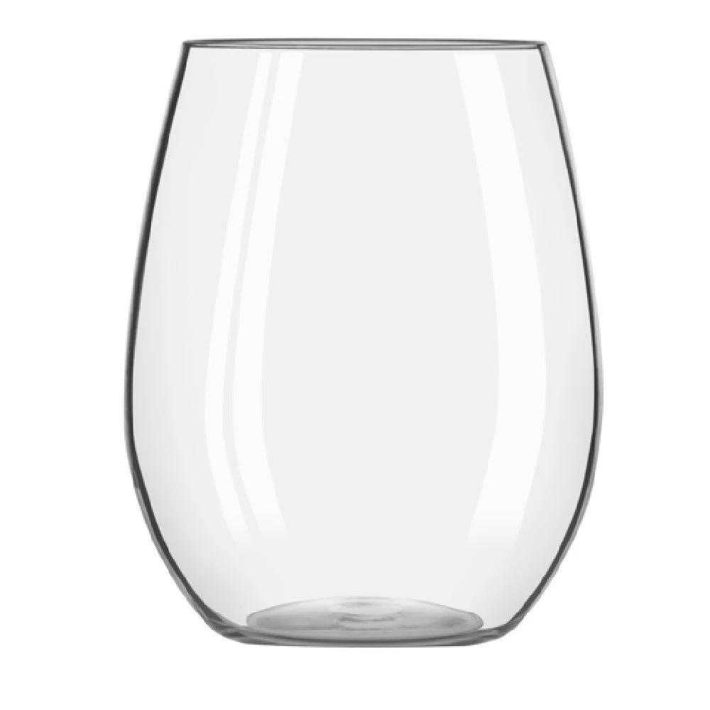 Libbey 109439 15 Oz. Stemless Wine Glass Impact and Shatter-resistant