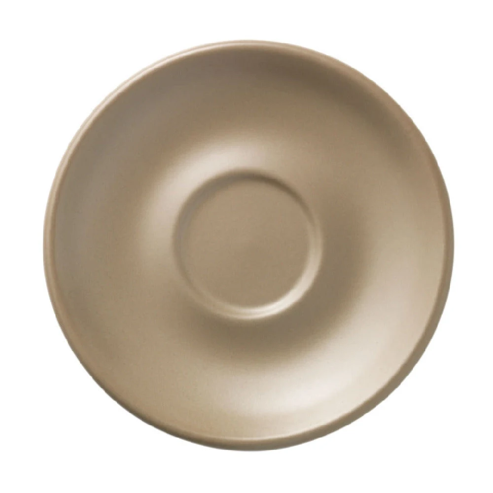 Libbey DRI-14-S 6 Inch Saucer Fully Vitrified Porcelain Satin Matte Finish