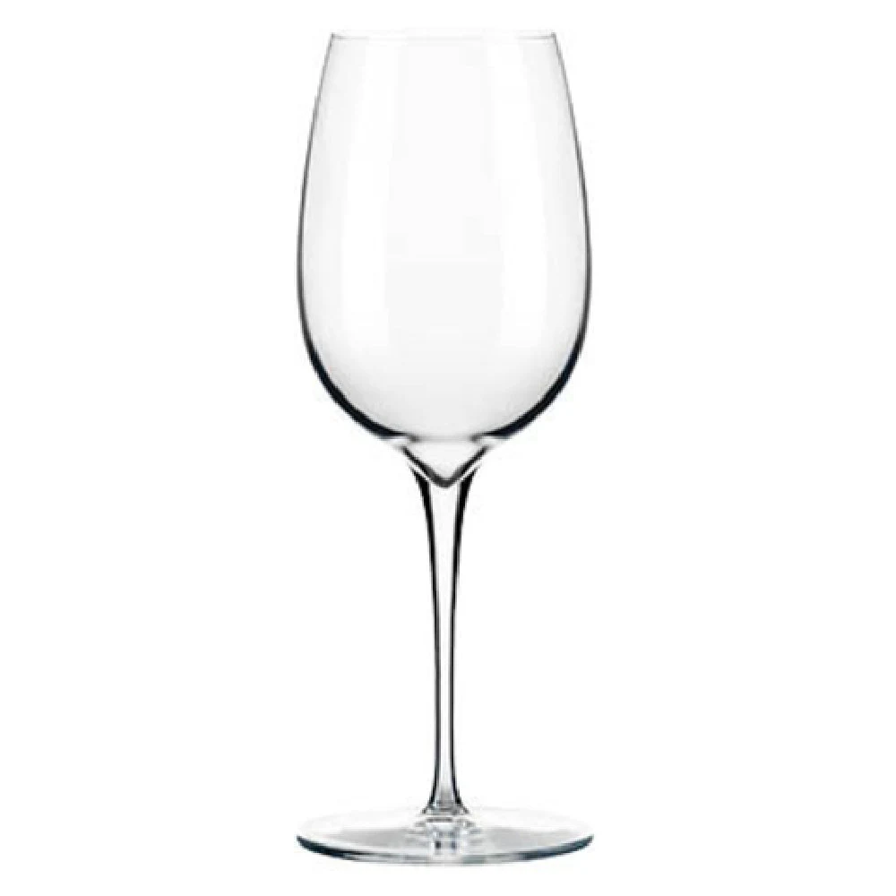 Libbey 9122 13 Oz. Wine Glass with High Durability Rim Glass