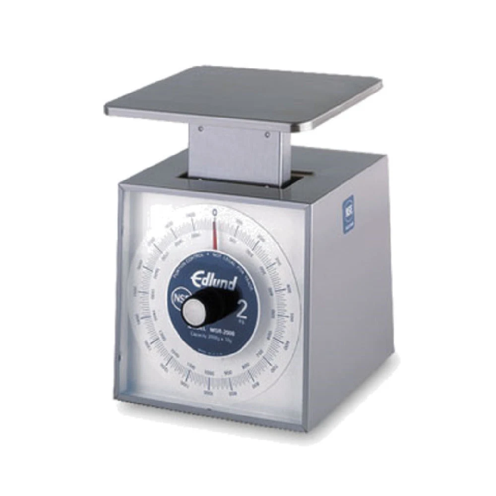 Edlund MSR-2000 2000 gm Counter Model Dial Scale Stainless Steel Dishwasher Safe