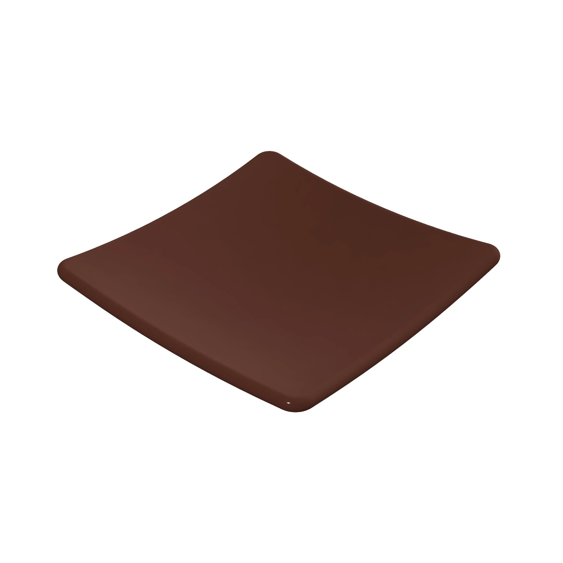 Tablecraft CW4062BR 4-1/8 Inch Cold Holding Spoon Rest with Duracoat Aluminum Brown Finish
