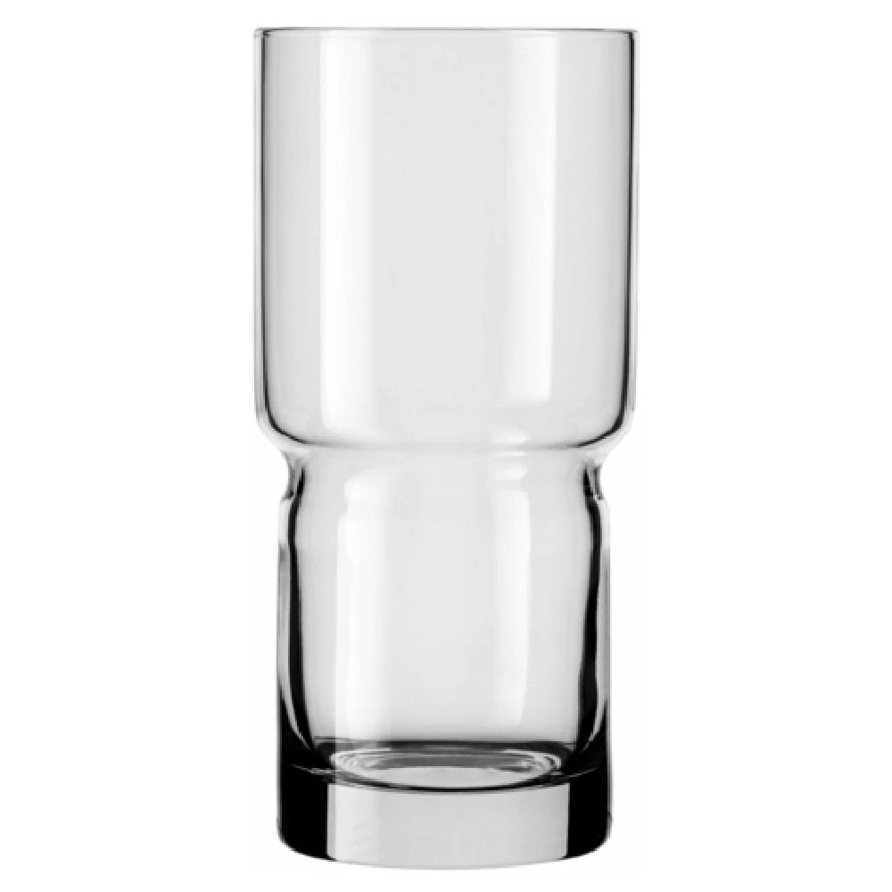 Libbey 12040 16 Oz Cooler Glass Stackable Heat-Treated Glass with Safedge Rim