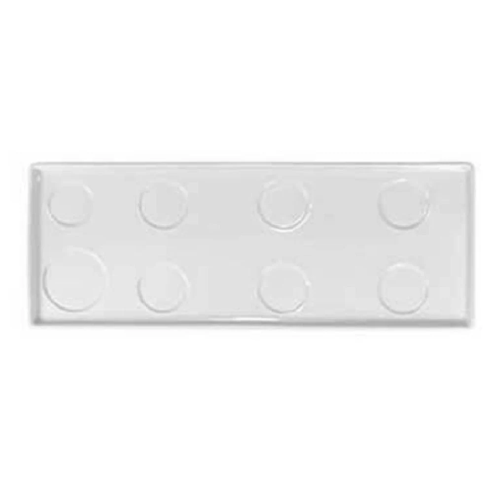 Vertex China B-FT 6 Inch Coffee Flight Tray Rectangular Porcelain