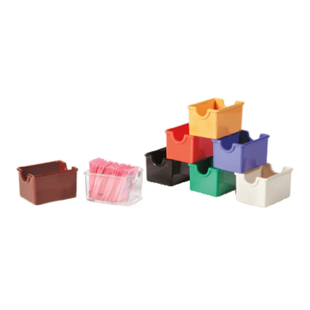 GET Enterprises SC-66-BR 3-1/2 Inch Sugar Caddy BPA Free Brown Plastic