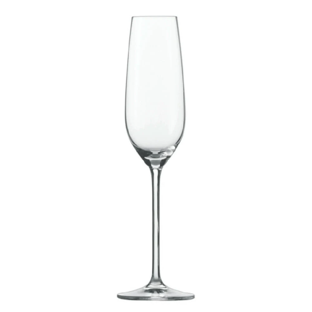 Fortessa 0024.112494 8.1 Oz Clear Champagne Flute Glass Stem Break Resistant