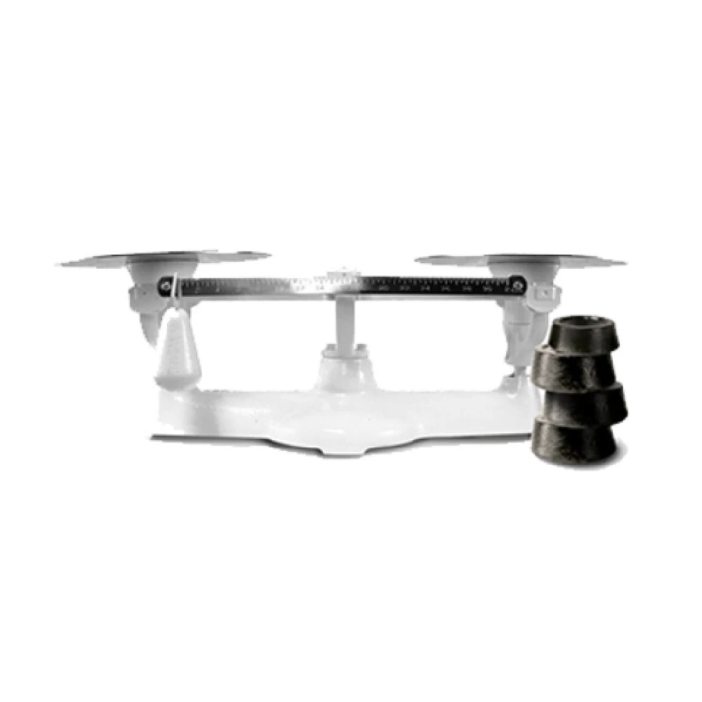 Penn Scale 1701 SS 16 lb Capacity Stainless Steel Baker's Scale with Free Weights
