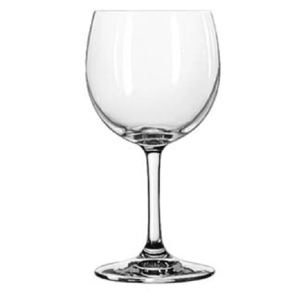 Libbey 8515SR 13-1/2 Oz Round Wine Glass Durable Glass with SheerRim DTE